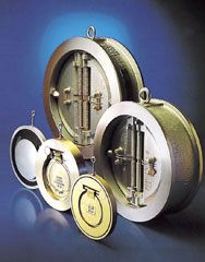 Extra-plane valve and  double disc.